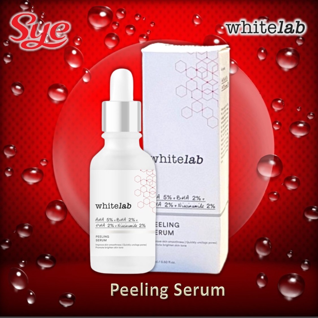 BPOM WHITELAB PEELING SERUM AHA BHA PHA 15ML / SERUM WAJAH WHITE LAB / SYE