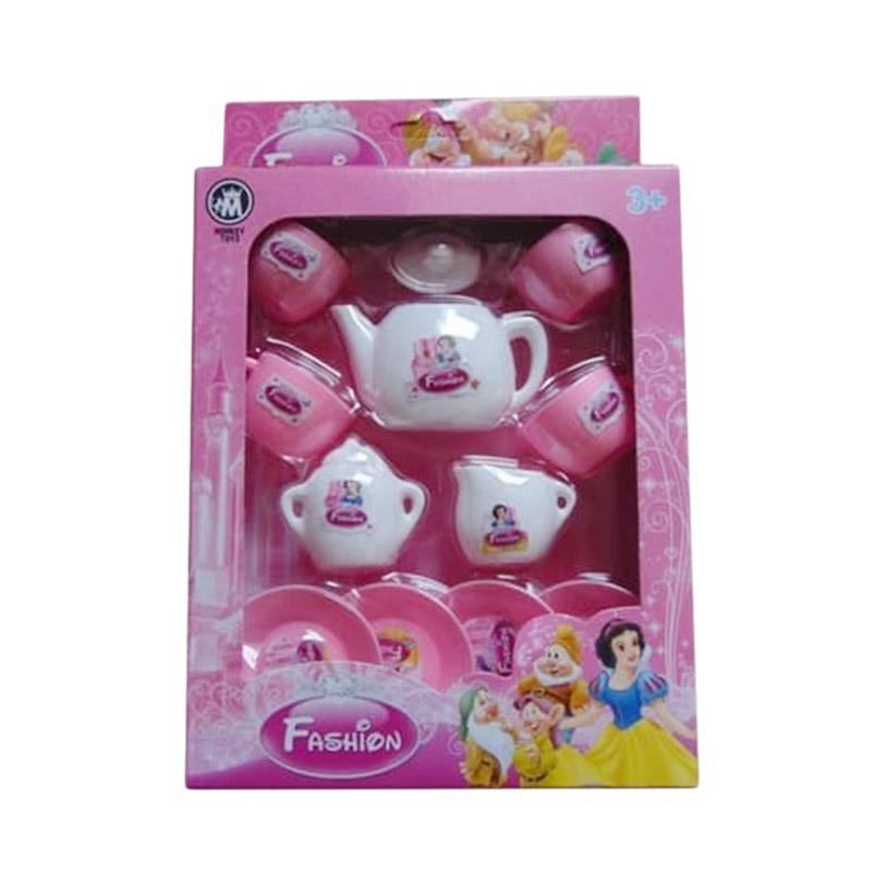 Mainan Teko Cangkir Gelas Piring 1set Mini Hello Kitty / Frozen - WH090