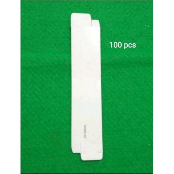 

cover dental kit / box sikat gigi hotel 100 pcs