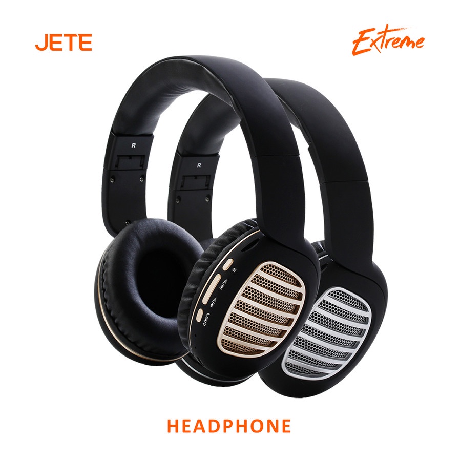 Headset Headphone Bluetooth Wireless JETE Extreme JT-06 - Garansi Resmi 2 Tahun