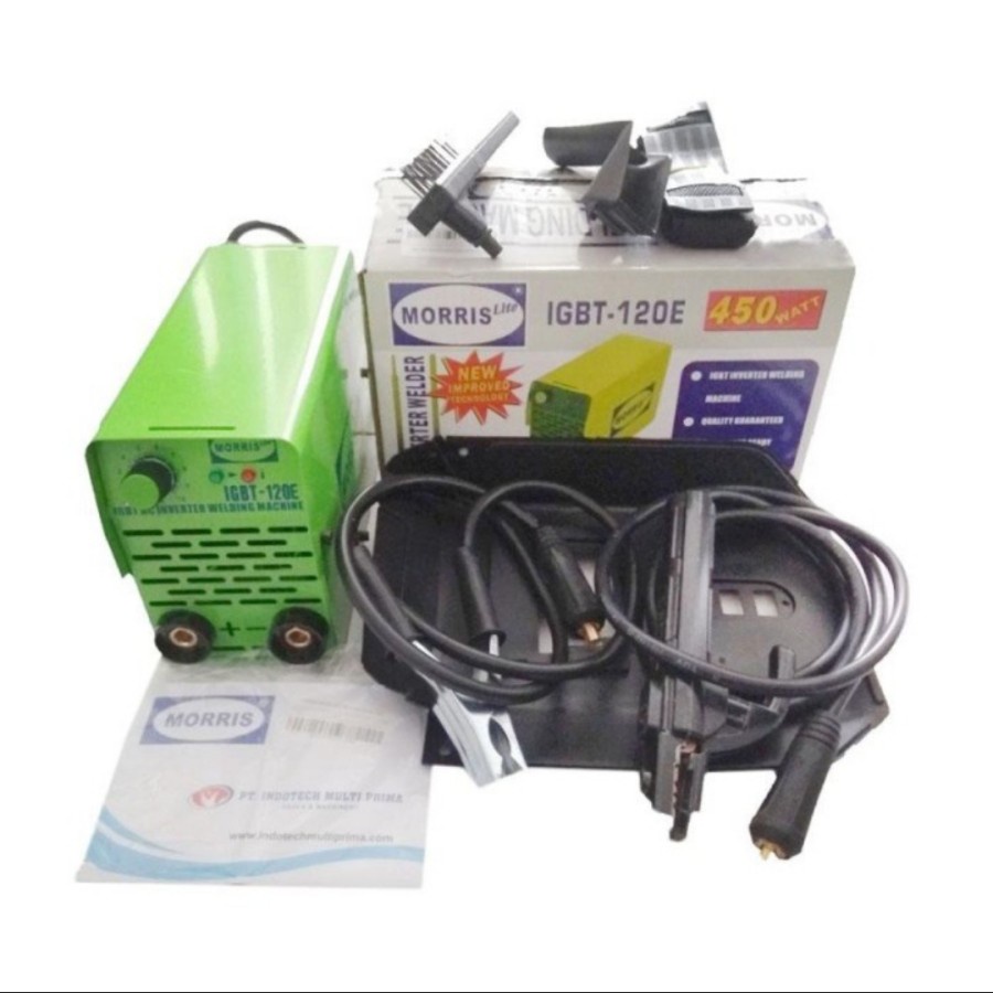 MORRIS mesin las inverter IGBT120E 450W
