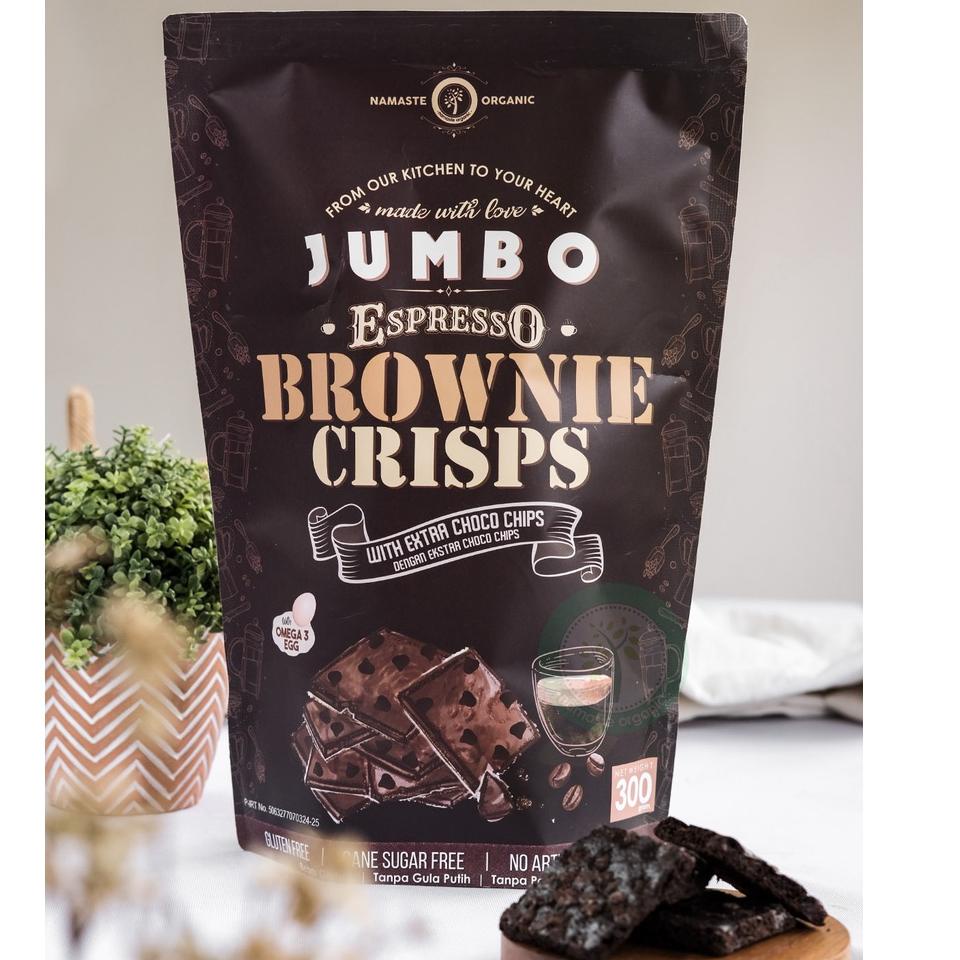 

Code7d7Cr--BROWNIE CRISPS JUMBO - ESPRESSO 300GR