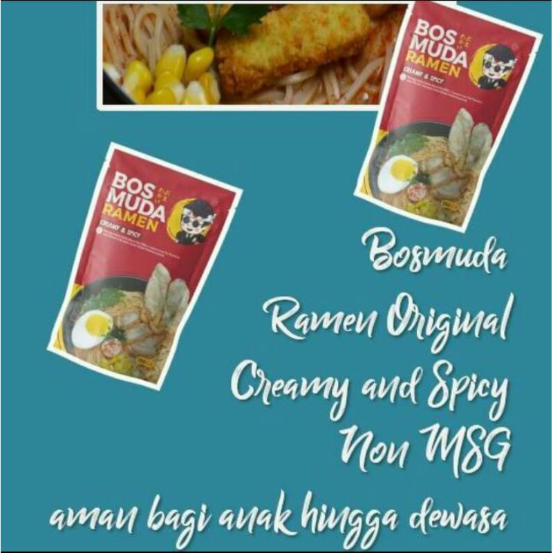 

Mie Ramen original, cemilan sehat, halal, non MSG, kekinian citarasa jepang