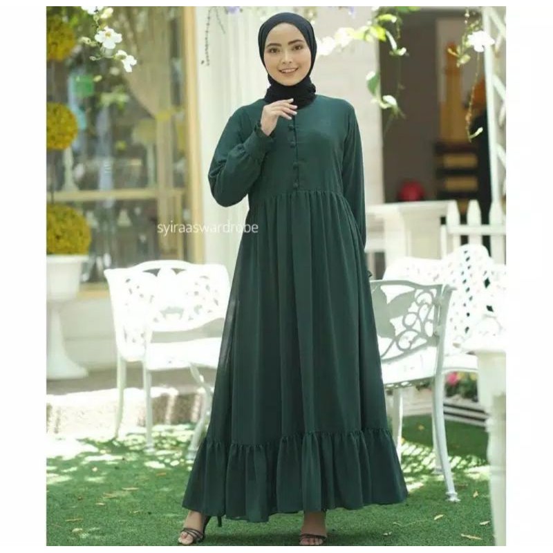 GAMIS // GAMIS DRESS MOSCREPE BUSUI FRIENDLY // DESKA
