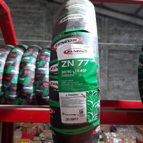 Ban motor matic Zeneos ZN77 80 90 14 tubeless