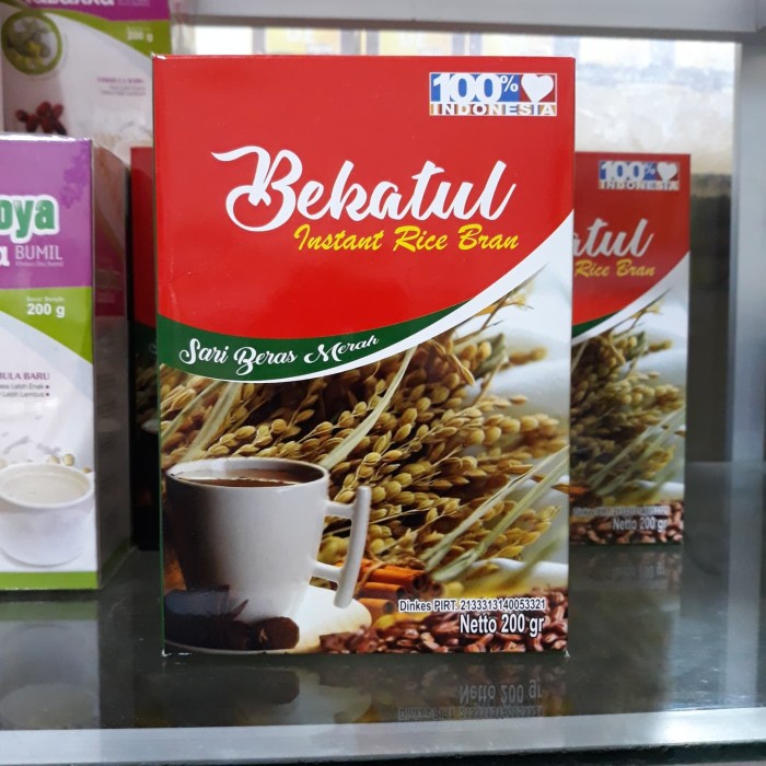 

Bekatul Beras Merah netto 200 gr