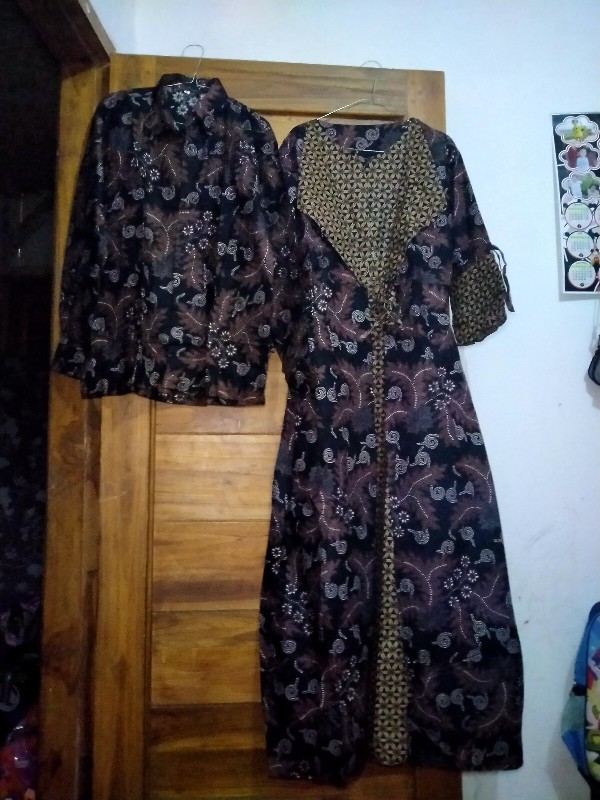 Maura Couple - Sania Ruffle Batik Couple Ori Ndoro Jowi Dnt Garansi Termurah