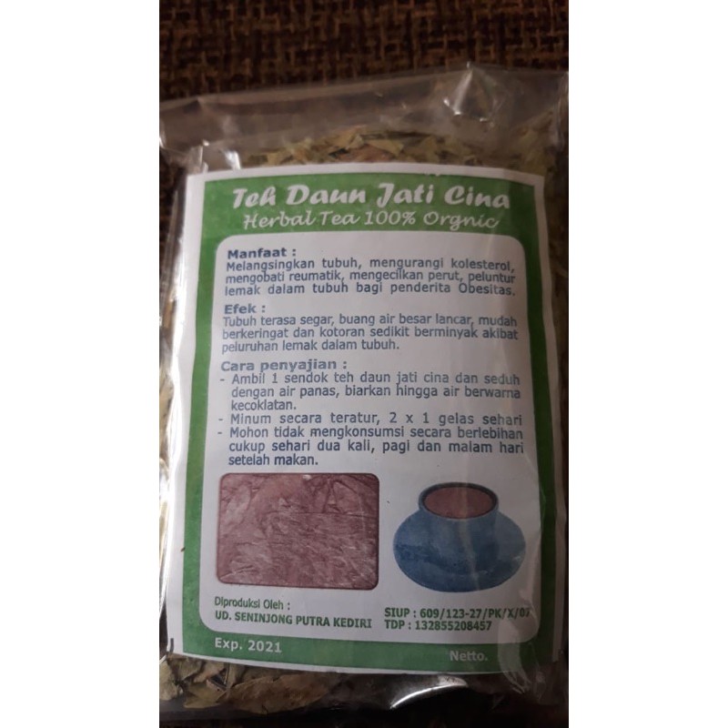

teh daun jati cina