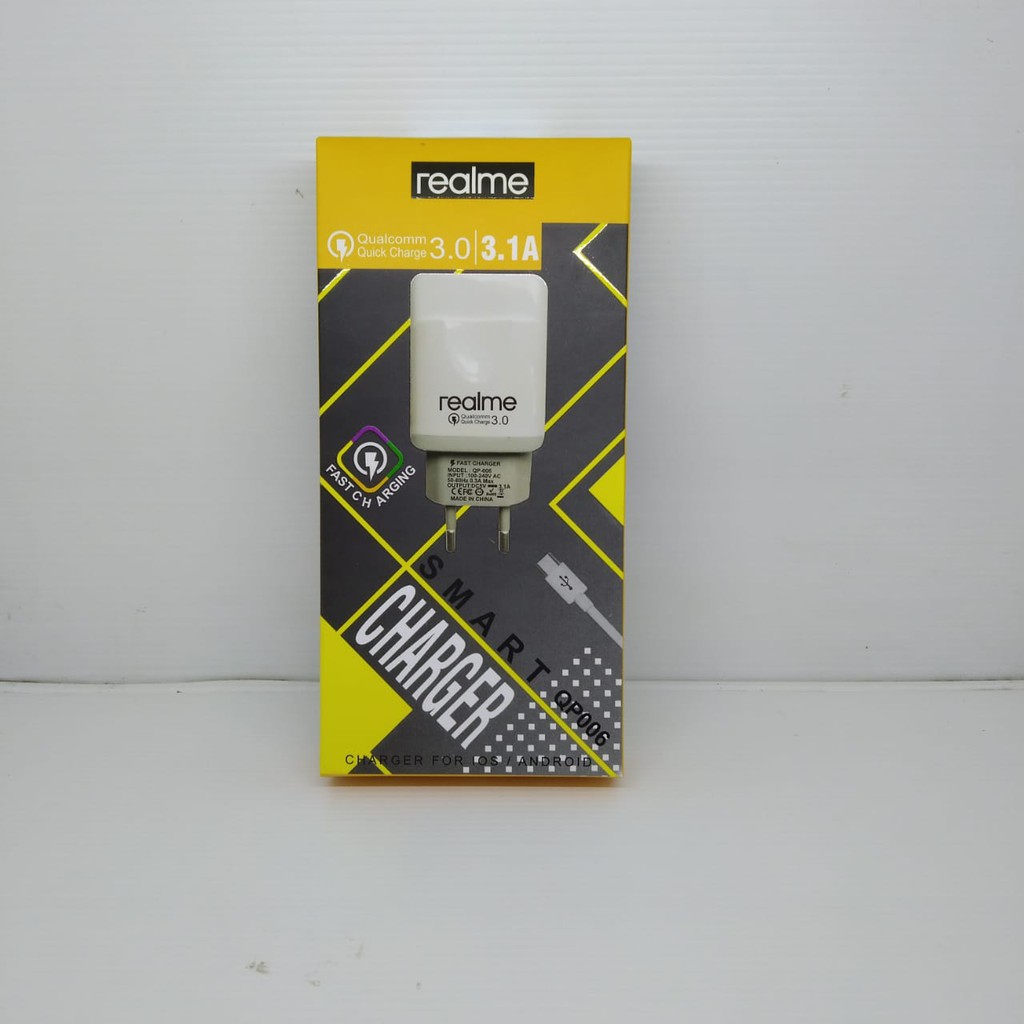 Charger Smart Fast Charging  QP006 Micro Usb Charger Fast Charging Quick Qualcom 3.0 [Qtop.Id]