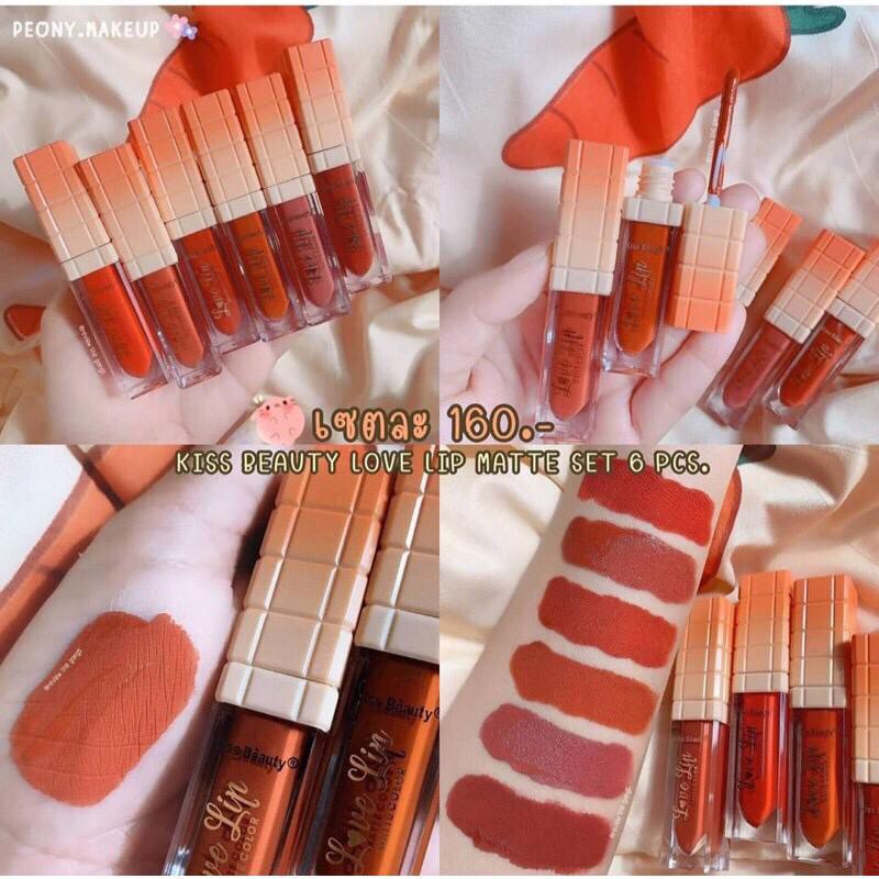 [COD] TERLARIS!!! KISSBEAUTY LOVE LIPS LIPCREAM