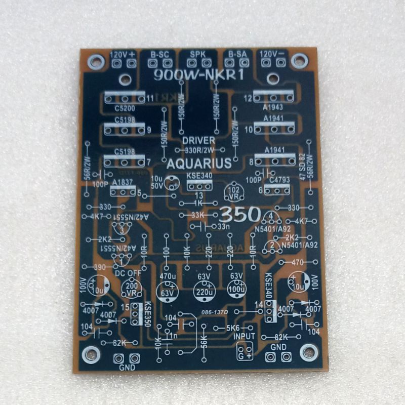 PCB Power Amplifier 900W NKRI Tipe 350