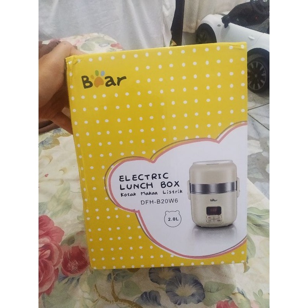 preloved electric lunch box , box makan elektrik  like new