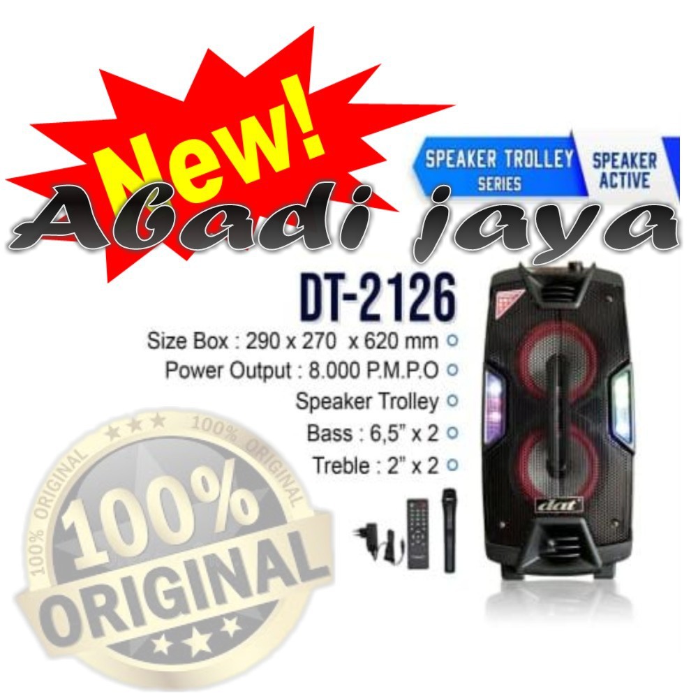 SPEAKER PORTABLE MEETING WIRELESS DAT DT 2126 ORIGINAL DAT DT2126