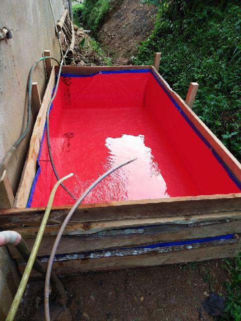 Terpal Kolam Ikan 200x100x50  Type A12  Original
