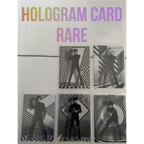 PC Super Junior Star Card Collection Hologram RARE Eunhyuk Kyuhyun Siwon