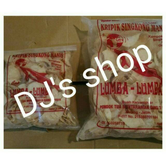 

Keripik singkong cap lumba lumba 200 gr