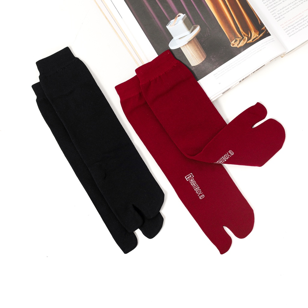 Rightbox, Kaos Kaki Jempol Polos, Bahan Katun Nilon, Tersedia Warna warna Favourite-1