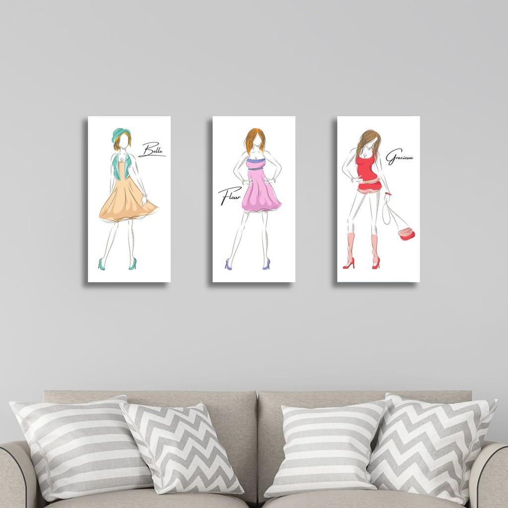 HIASAN DINDING DEKORASI WALL DECOR RUMAH SKETSA MODEL