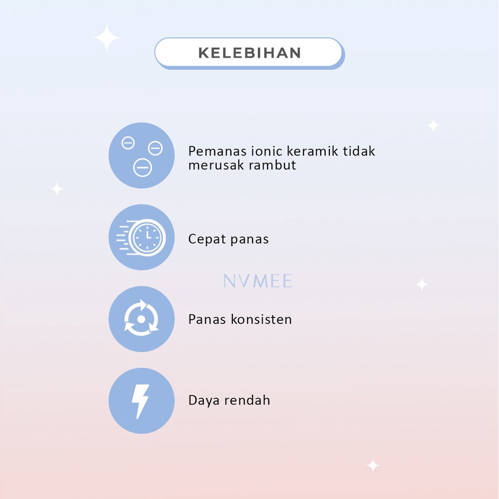 NVMEE - Catokan Pelurus Pengeriting Scorpio Hair Styler Bisa Dilipat