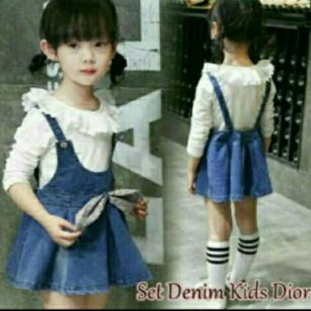 KID DIOR PUTIH DENIM
