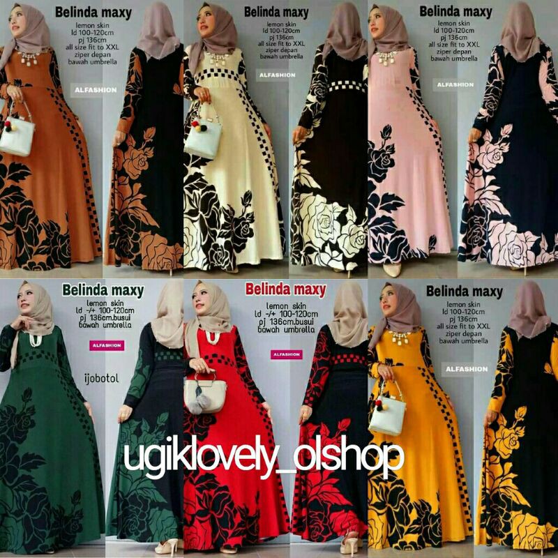 BELINDA JUMBO MAXY/DRESS JUMBO/GAMIS JUMBO/MAXY DRESS JUMBO