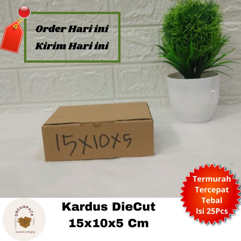 

KARDUS BOX/KARDUS PACKING/DUS BOX/DIE CUT 15X10X5 CM