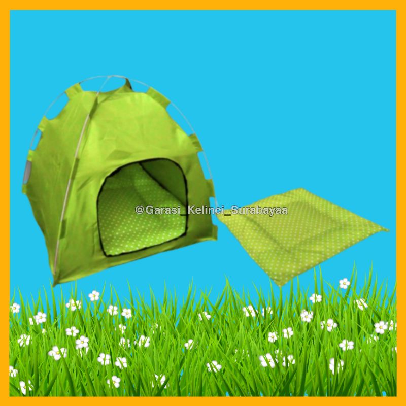 GPSS- Tenda Kucing Anjing Kelinci FREE BANTAL 42x42x44 Tenda Anjing Tenda Kelinci Tempat Tidur Kucing Ayunan Kucing Ayunan Hamster Ayunan Tidur Gantung Ayunan Musang Hammock Kucing Hammock Ayunan Tidur Gantung Alas Kandang Kucing Alas Kandang Kelinci