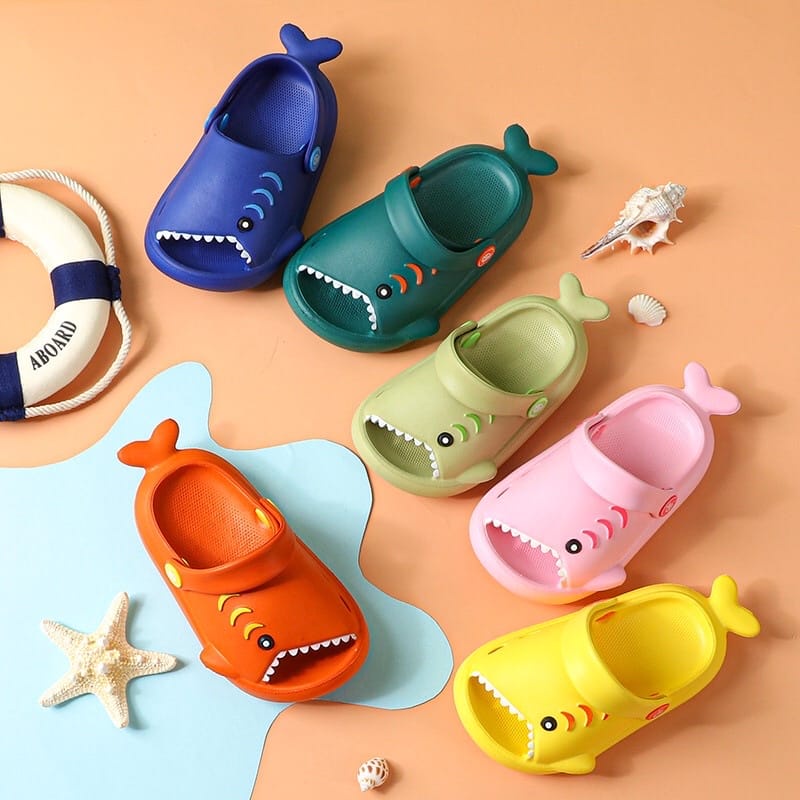 BEBELLE SANDAL ANAK BABY SHARK EVA SANDAL IKAN HIU