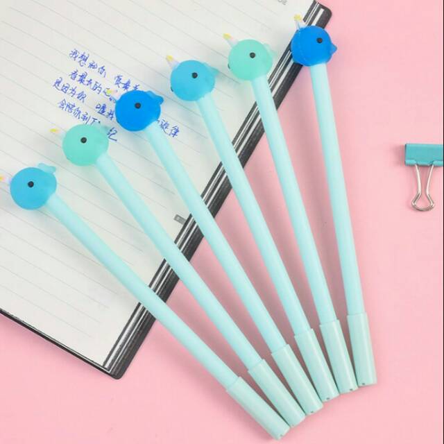 

Pulpen Gel Ikan Paus 0.5mm