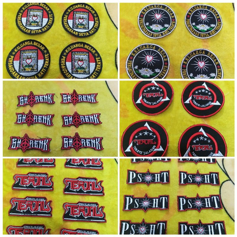 bet dada psht,bet lengan PSHT/bet psht kecil