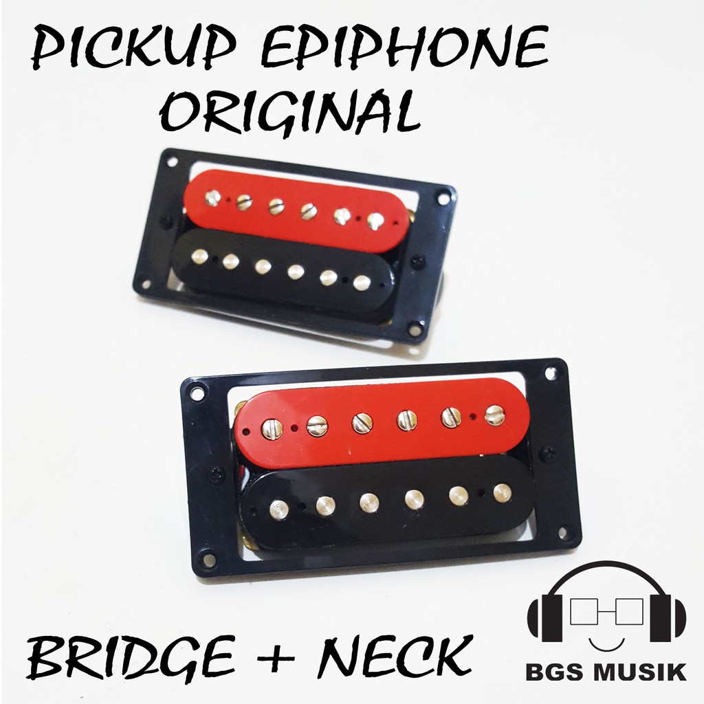 Pickup Epiphone Original - Pickup Gitar Elektrik - Not Pickup Seymour Duncan EMG Dimarzio INF