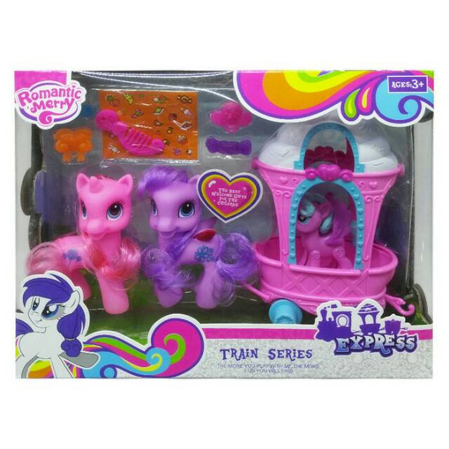 Little Pony Romantic Merry Train Series A
