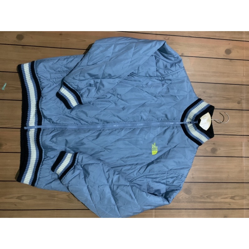 Jaket TnF blue tebal