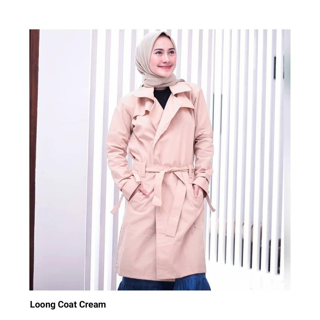 Nara Grosir - Long Coat l Jaket Wanita