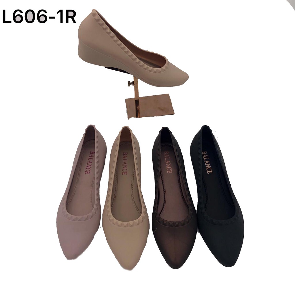  BALANCE  BLC 606 sepatu  cewek sepatu  jelly  dof wedges 