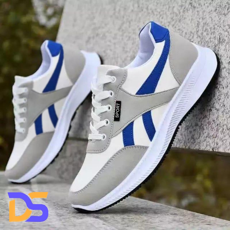 Sepatu Sneakers Pria Dewasa Sepatu Sport Model Terbaru Sepatu Tali Keren-1