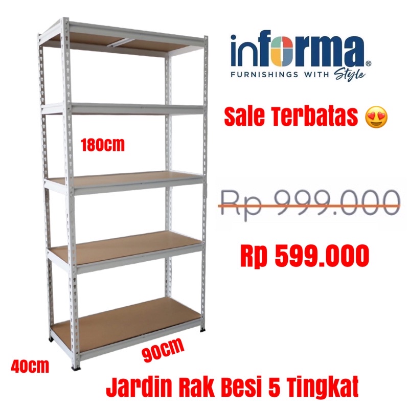 ACEHARDWARE Rak Tingkat Susun PROMO Terbatas JAMIN HARGA ACEHARDWARE Rak Tingkat Susun PROMO Terbatas JAMIN HARGA