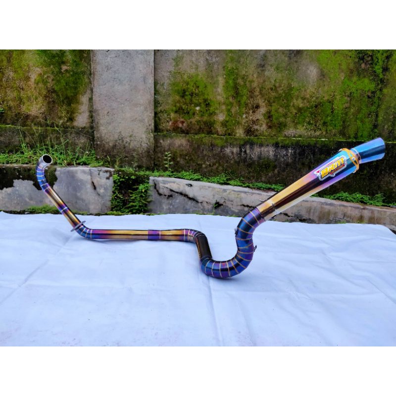 KNALPOT BRM RACING EXHAUST VIXION NEWOLD CBR FACELIFT CB150R OLDNEW SATRIA FU