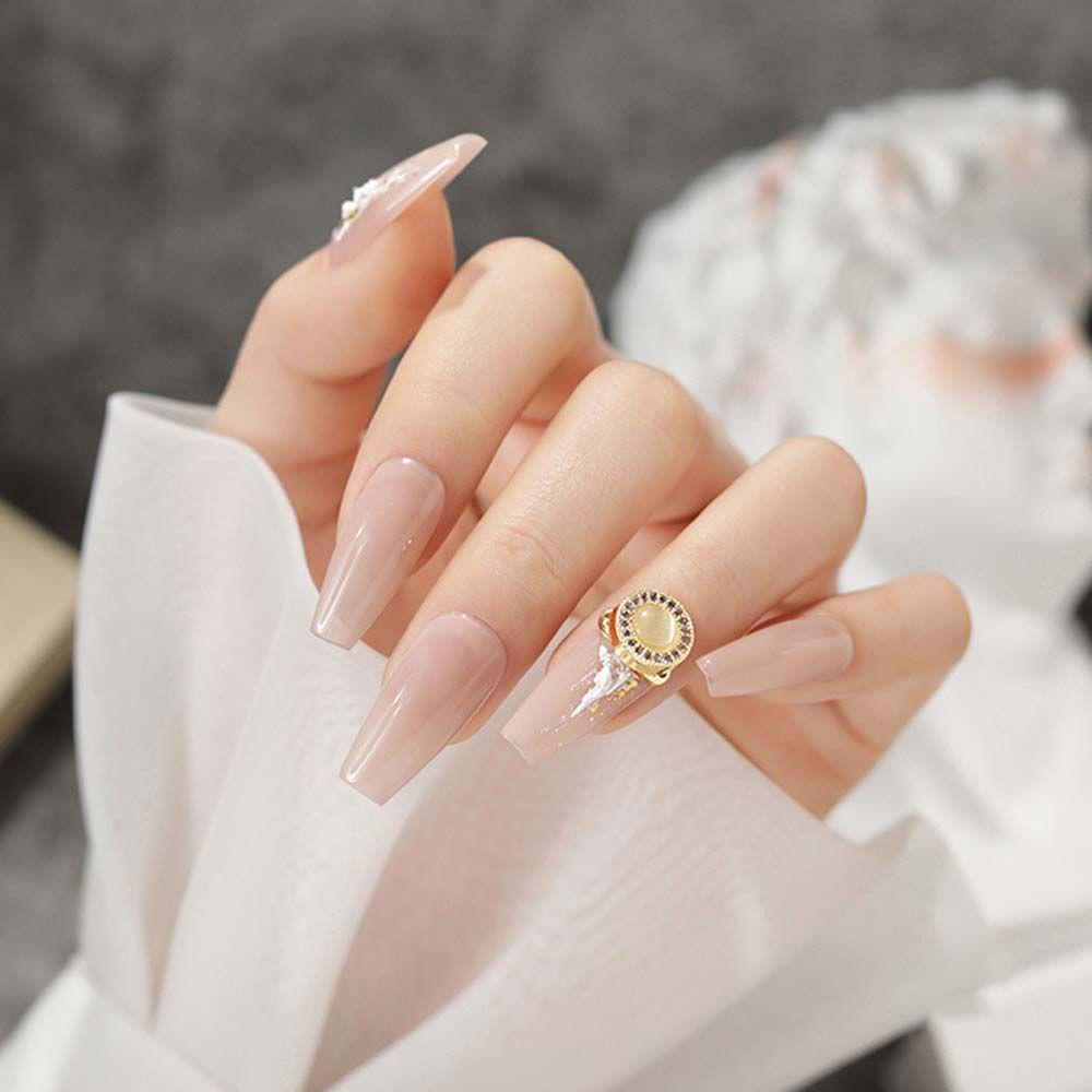 AUGUSTINA Agustina Tahun Baru Nail Art Alloy Zirkon Manik-Manik Transfer Kecepatan Tinggi Berlian Penuh Jepang Berputar Perhiasan DIY Dekorasi Kuku