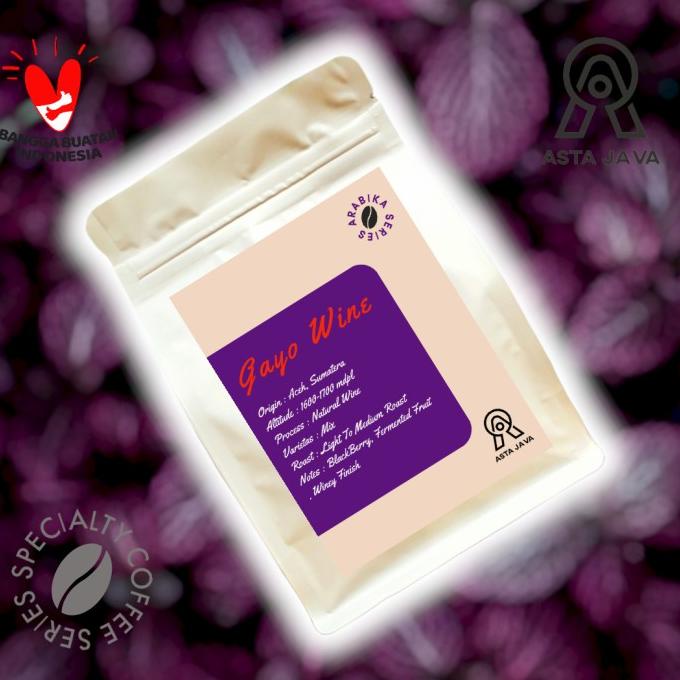 

Biji Kopi Arabika Gayo Wine 250gr