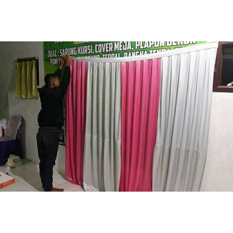 Kain backdrop lamaran 1x6