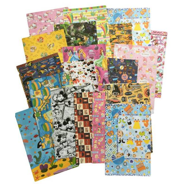 KERTAS KADO Bayi Baby Gift Bungkus Kado