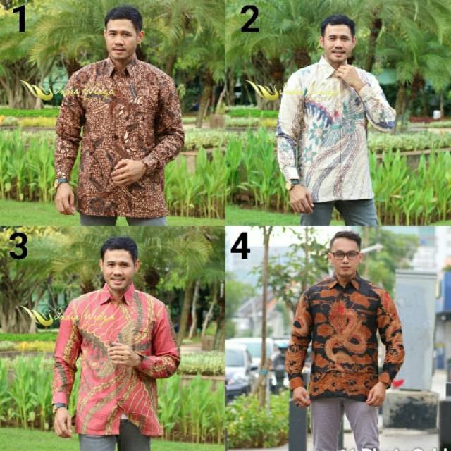 Kemeja Batik Panjang dobby laseman, furing hero