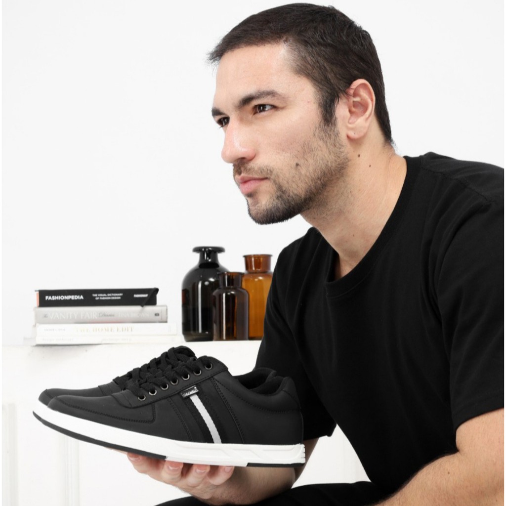 PROMO !!!Sepatu SNEAKERS Pria Original GEOVELLI COD bayar ditempat-8