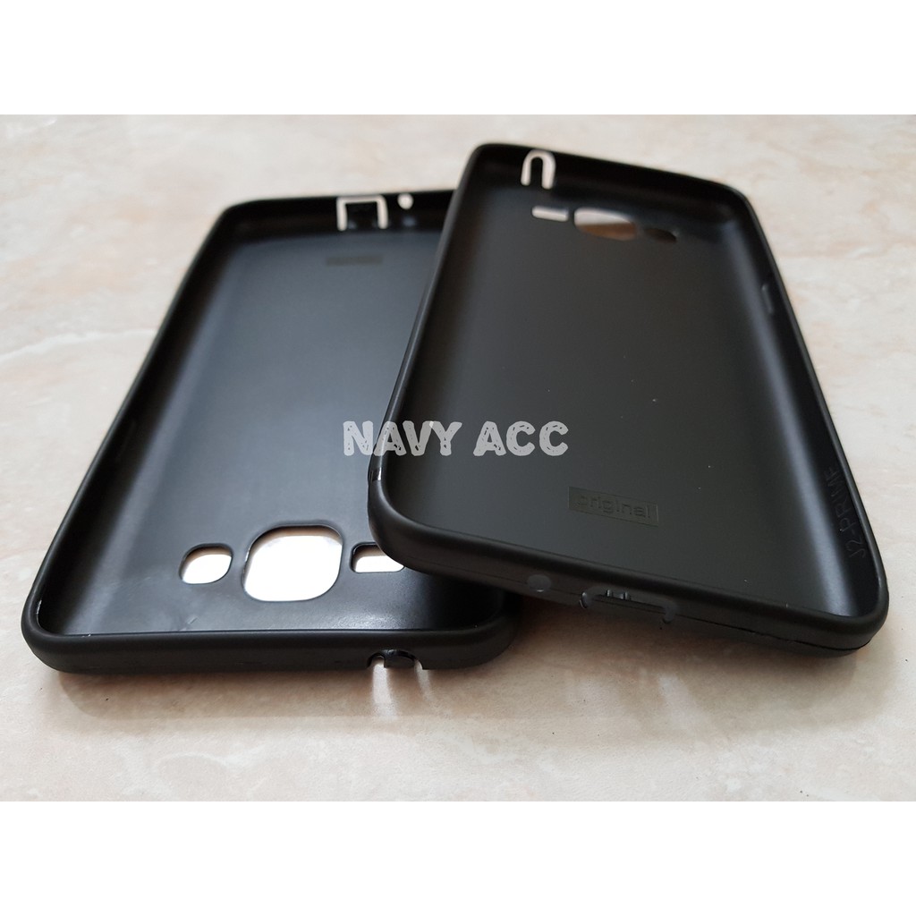 Case Samsung J2 Prime - Softcase SILICON Doff BLACK MATTE J2 PRIME