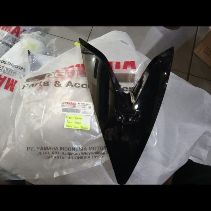 COVER DASI TAMENG DEPAN AEROX-155 VVA (WARNA:HITAM) (P5) YAMAHA ORIGINAL YAMAHA