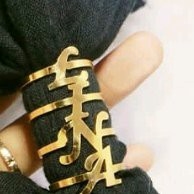 

Ring Nama Spiral Gold Polos