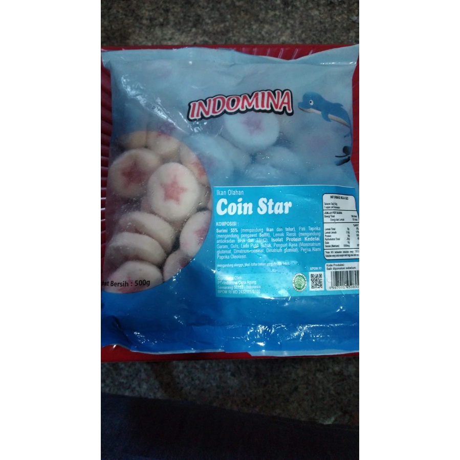 

INDOMINA Ikan Olahan Coin Star 500 gram