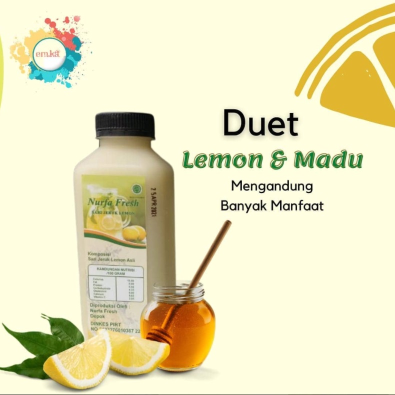 

Sari Lemon Murni + Madu