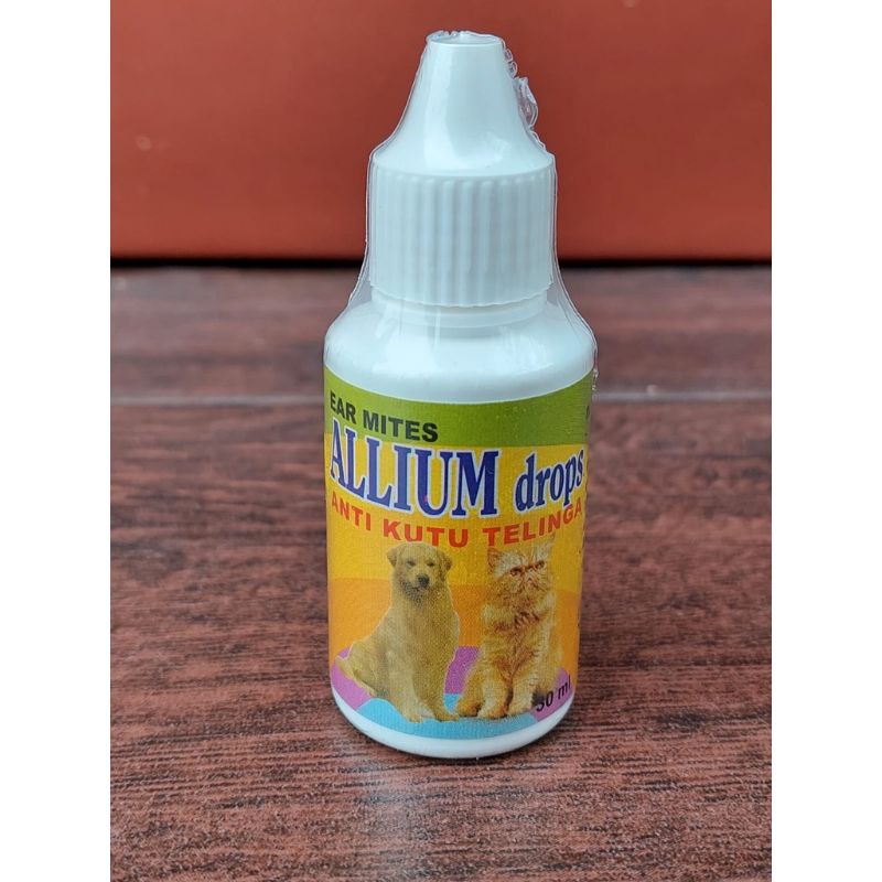 ALLIUM DROPS 30ml anti kutu telinga kucing dan anjing